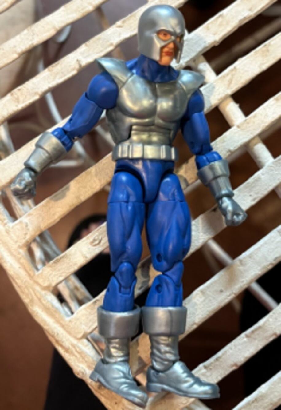 Marvel Legends Blizzard Iron Man Blue Silver 6" Hasbro Action Figure Loose